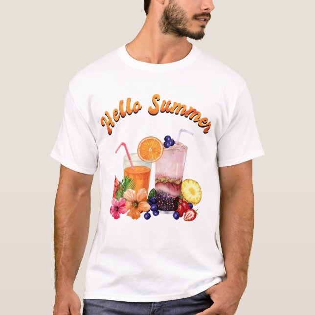 Hello Summer T-Shirt (Front)