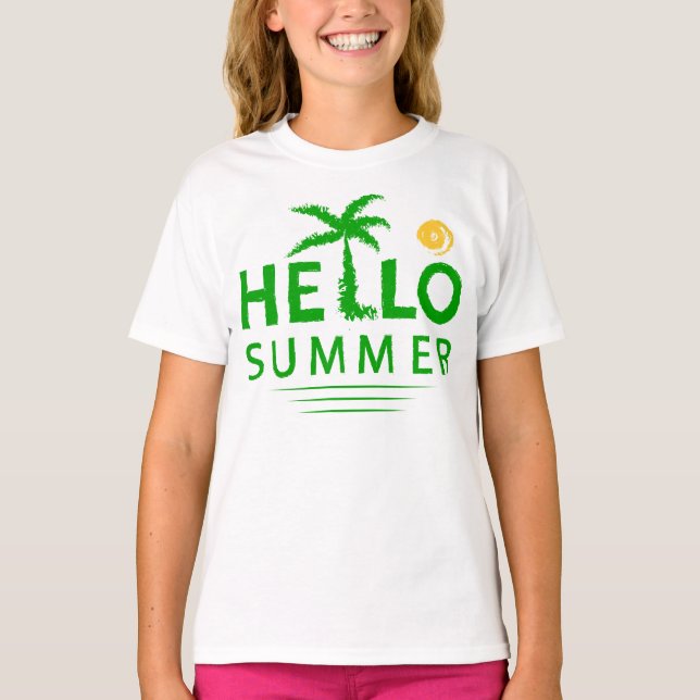 Hello Summer T-Shirt (Front)