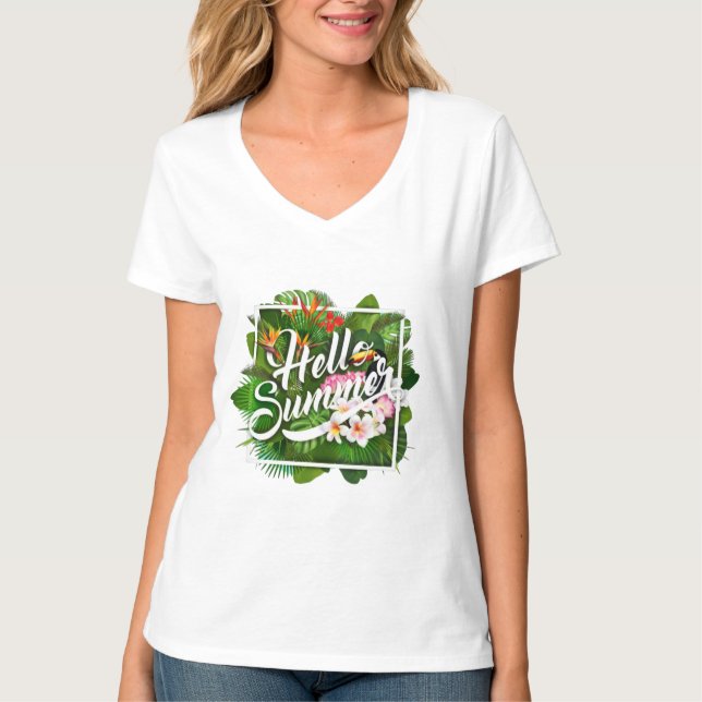 Hello Summer T-Shirt (Front)