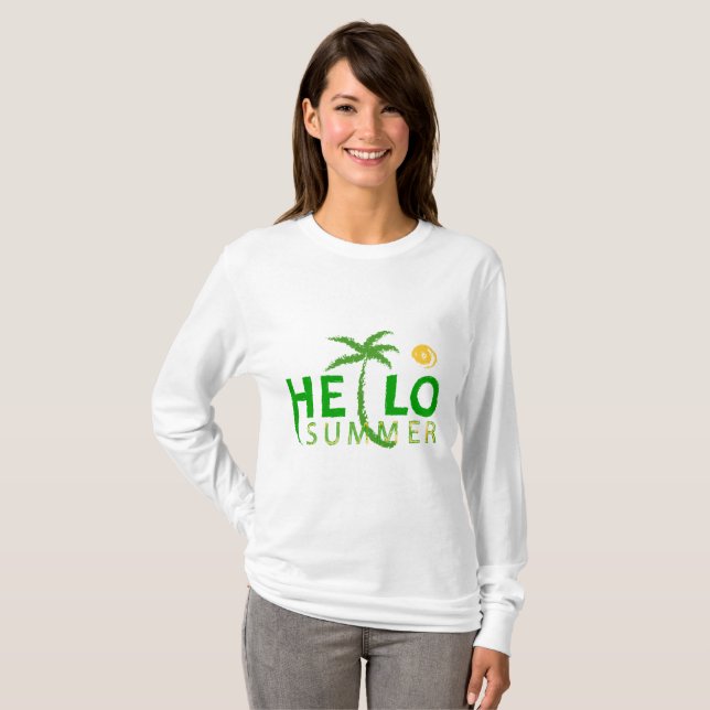 Hello Summer T-Shirt (Front Full)