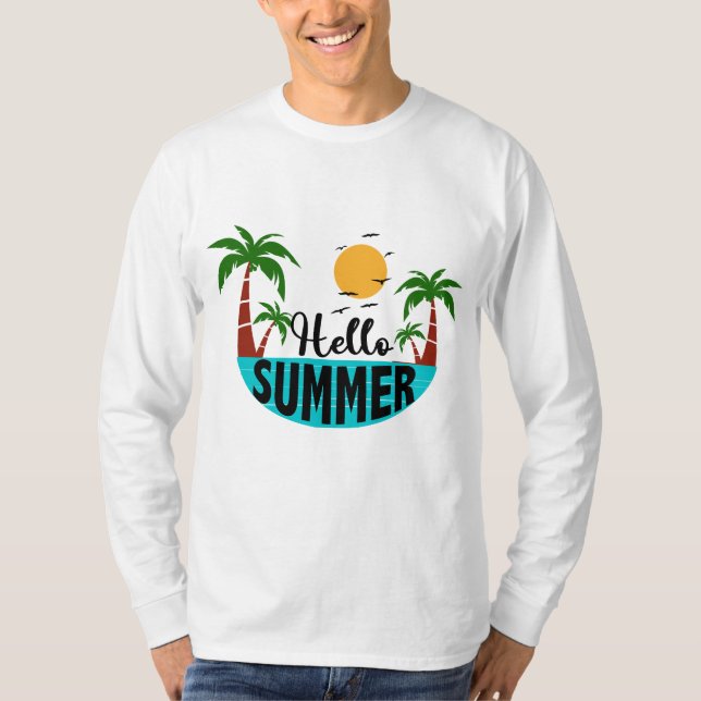 Hello Summer T-Shirt (Front)