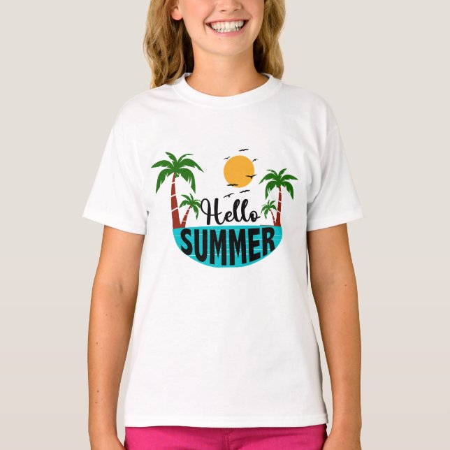 Hello Summer T-Shirt (Front)