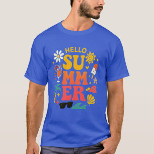 Hello Summer Tee – Sunshine, Smiles & Seasonal