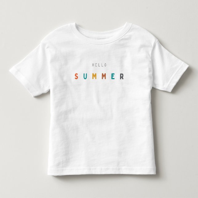 hello summer. Toddler T-Shirt (Front)