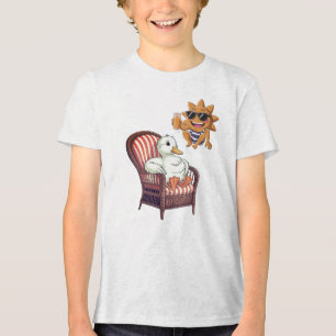 Hello summer  Tri-Blend shirt