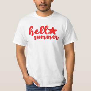 Hello Summer Vibes - Fun & Vibrant Seasonal Graphi T-Shirt