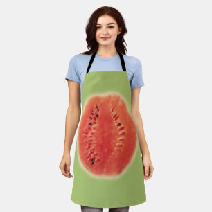 Hello Summer - Watermelon Fresh Tasty Fruit Design Apron