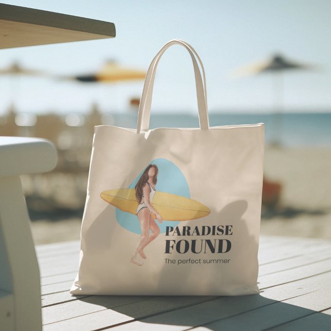 Hello Summer with typography Tropical Tote Bag (hello summer, beach tote bag, vacation tote bag, school tote bag, colorful typography, gift for her)