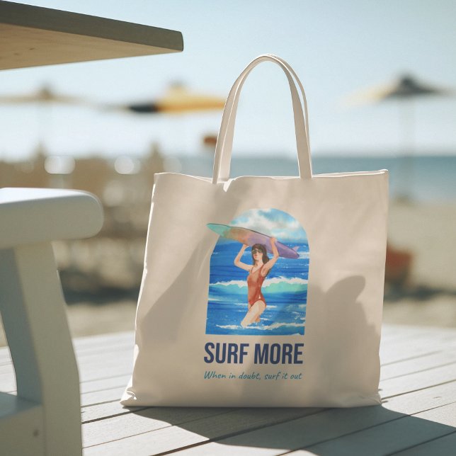 Hello Summer with typography Tropical Tote Bag (hello summer, beach tote bag, vacation tote bag, school tote bag, colorful typography, gift for her)