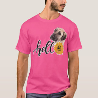 Hello Sunflower Anatolian Shepherd Dog  T-Shirt