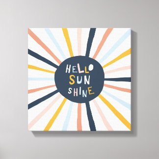 Hello Sunshine Canvas Print