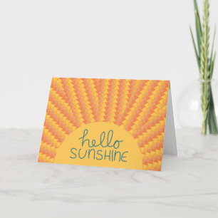 Hello Sunshine - Card