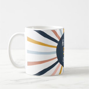 Hello Sunshine: Colourful Childish Typography Coffee Mug