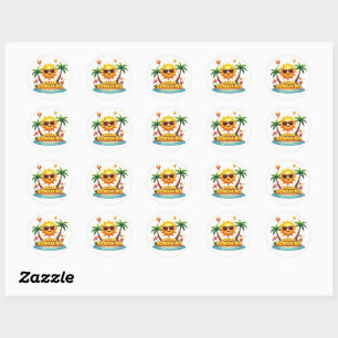 Hello Sunshine Cute Cartoon Sticker