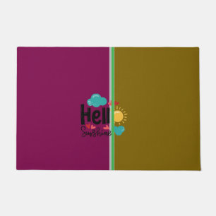 Hello sunshine doormat