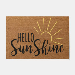 Hello Sunshine doormat, Spring Doormat