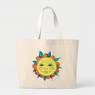 Hello Sunshine Large Tote Bag