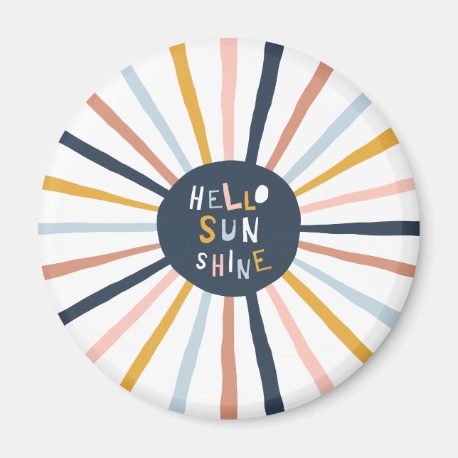 Hello Sunshine Magnet (Front)
