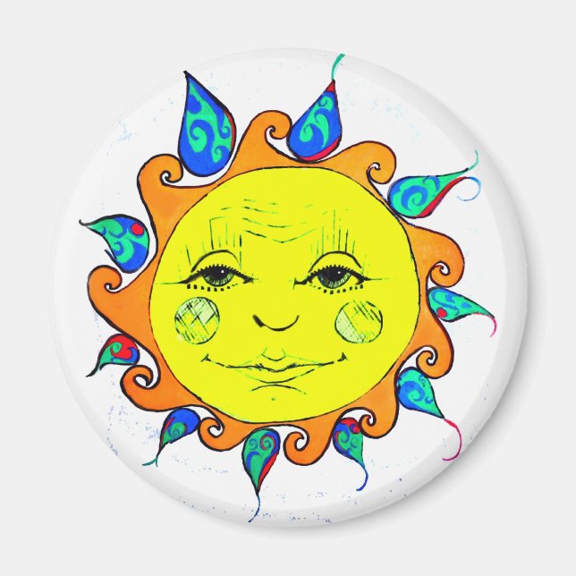 Hello Sunshine Magnet (Front)