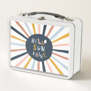 Hello Sunshine Metal Lunch Box
