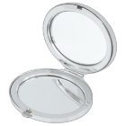 "Hello Sunshine" Oval Compact Mirror