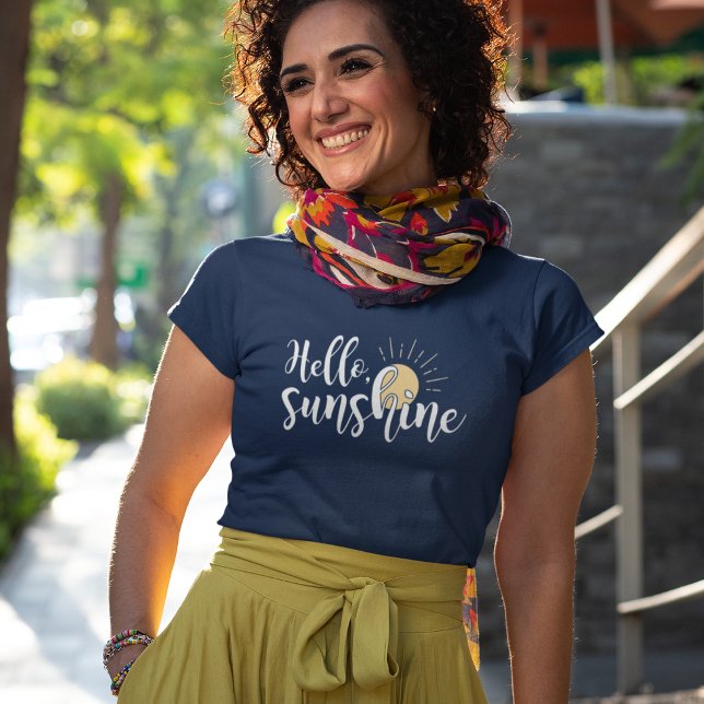 Hello Sunshine Starburst T-Shirt (Creator Uploaded)