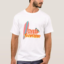 Hello Sunshine summer vibes tee