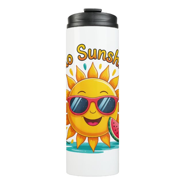 Hello Sunshine  Thermal Tumbler (Front)