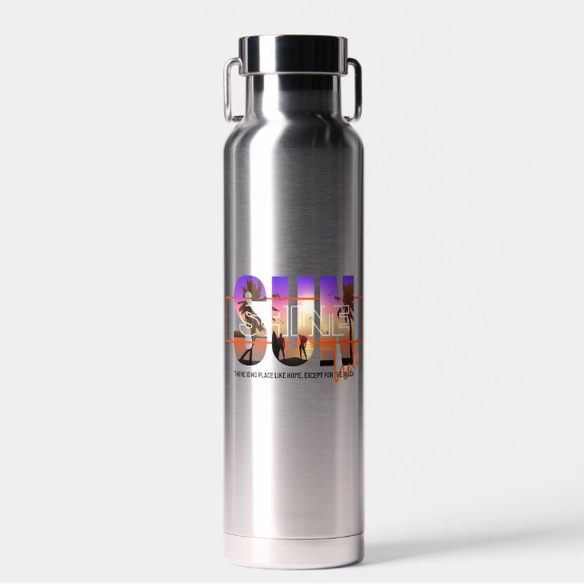Hello Sunshine | Thor Copper Vacuum Insulated Water Bottle (Front)