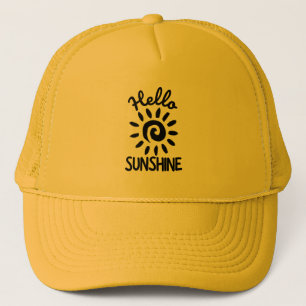 Hello Sunshine  Trucker Hat
