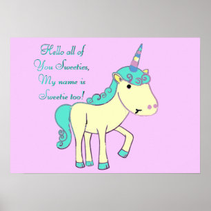 Hello Sweeties Poster