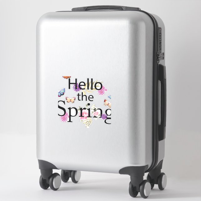 Hello The Spring Flower (Suitcase)