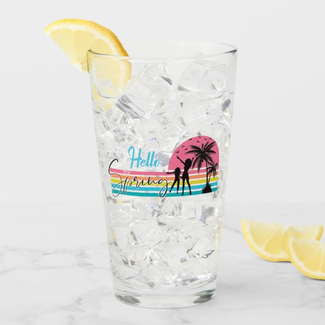 Hello The Spring Glass (Front Ice)