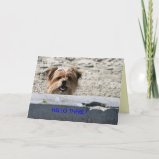 HELLO THERE! CARD