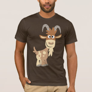 "Hello There!" Cute Cartoon Goat T-Shirt