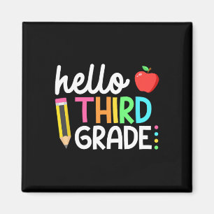Hello Third Grade Team 3rd Grade Byck To School Te Magnet