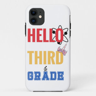 Hello Third Grade Wonderful design for 3rd-grade iPhone 11 Case