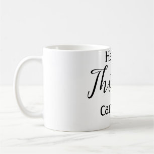 Hello thirty birthday name simple minimal elegant coffee mug