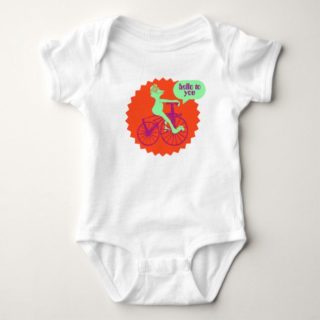 Hello To You! Baby Bodysuit (Front)