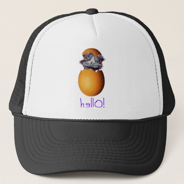 Hello Trucker Hat (Front)