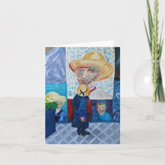 Hello Van Gogh Card (Front)