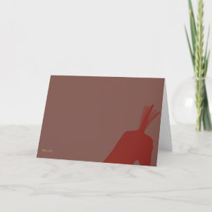 Hello.  Vizsla Card. Card