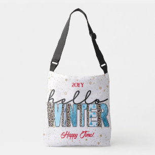 Hello Winter Customise Crossbody Bag