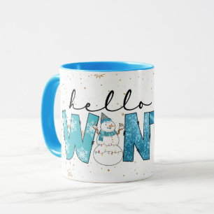 Hello Winter Customise Mug