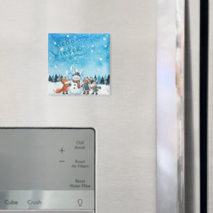 Hello Winter Magnet