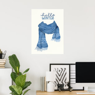 Hello winter  poster