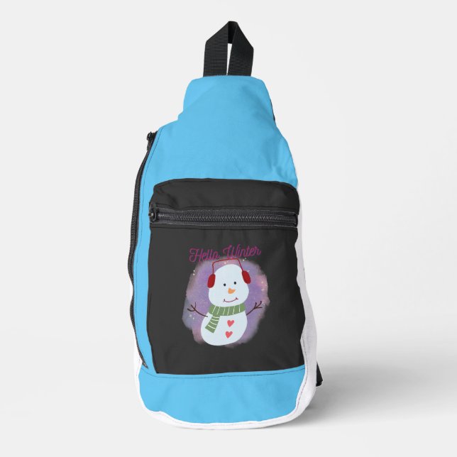 hello winter sling bag (Front)