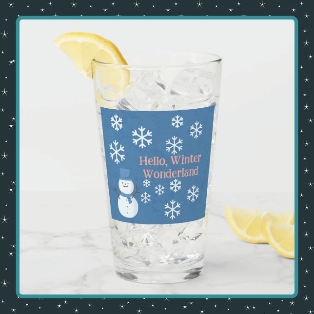 Hello, Winter Wonderland Glass (Creator Uploaded)