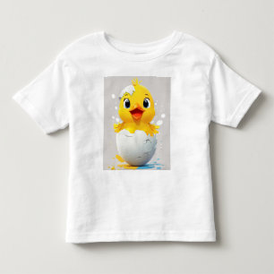 Hello World! Chic Chick Toddler T-Shirt