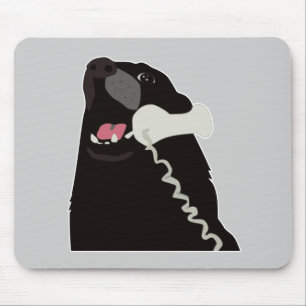 HELLO YES THIS IS DOG telephone phone Mouse Mat